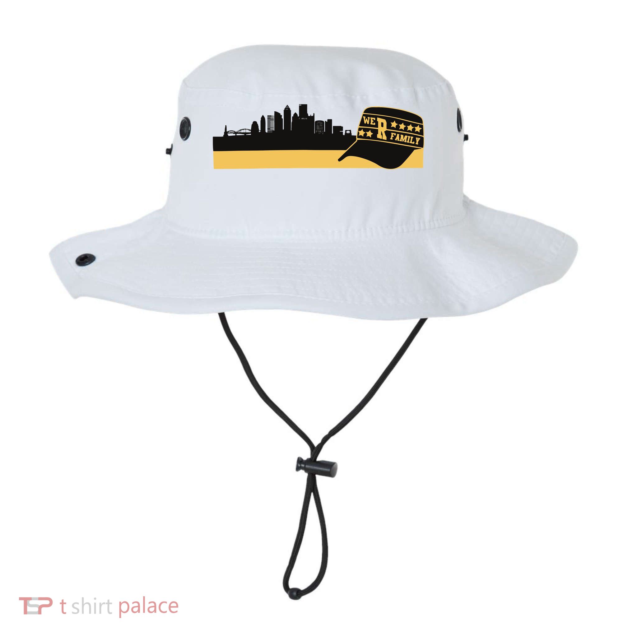 Pittsburgh Baseball Skyline We Are Family Bucket Hat