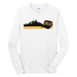 Pittsburgh Baseball Skyline We Are Family Tall Long Sleeve T-Shirt