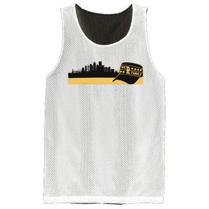 Pittsburgh Baseball Skyline We Are Family Mesh Reversible Basketball Jersey Tank