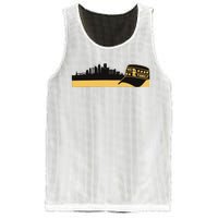 Pittsburgh Baseball Skyline We Are Family Mesh Reversible Basketball Jersey Tank