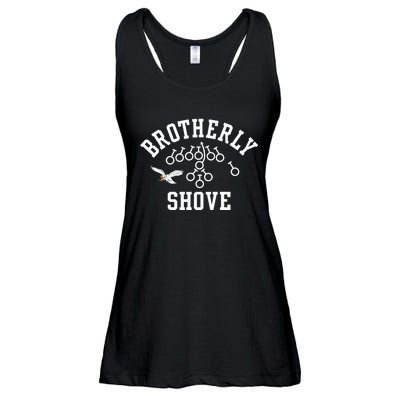 Philadelphia Brotherly Shove Ladies Essential Flowy Tank