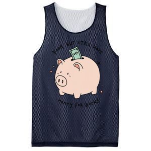 Poor But Still Have Money For Books Funny Design Mesh Reversible Basketball Jersey Tank