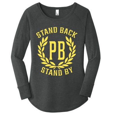 Proud Boys Stand Back Stand By Women's Perfect Tri Tunic Long Sleeve Shirt