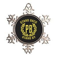 Proud Boys Stand Back Stand By Metallic Star Ornament