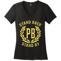 Proud Boys Stand Back Stand By Women's V-Neck T-Shirt