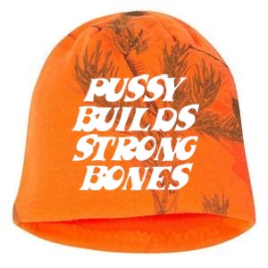 Pussy Builds Strong Bones Kati - Camo Knit Beanie