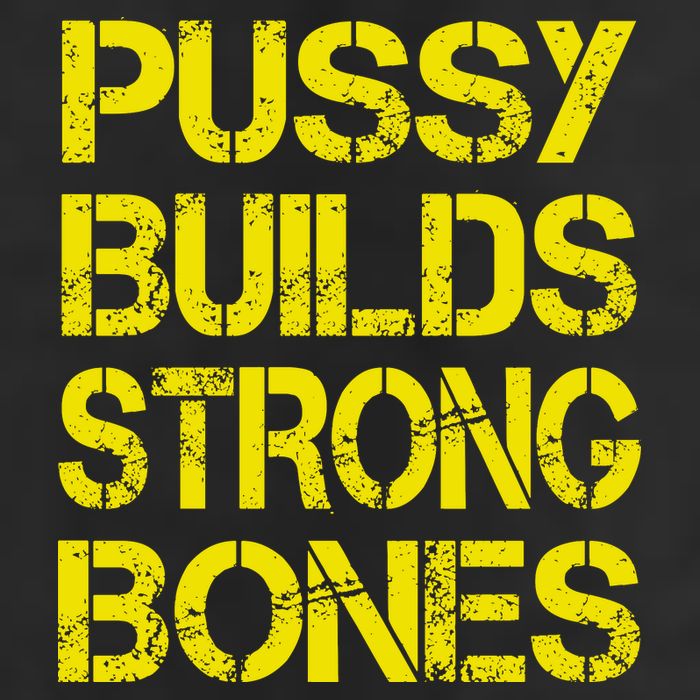 Pussy Builds Strong Bones Shirt PBSB 7 Panel Mesh Trucker Snapback Hat