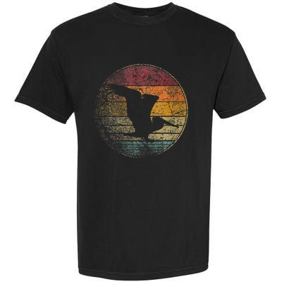 Pelican Bird Sun Retro Vintage 80s Gift Beach Tropical Garment-Dyed Heavyweight T-Shirt