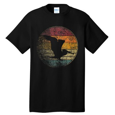 Pelican Bird Sun Retro Vintage 80s Gift Beach Tropical Tall T-Shirt