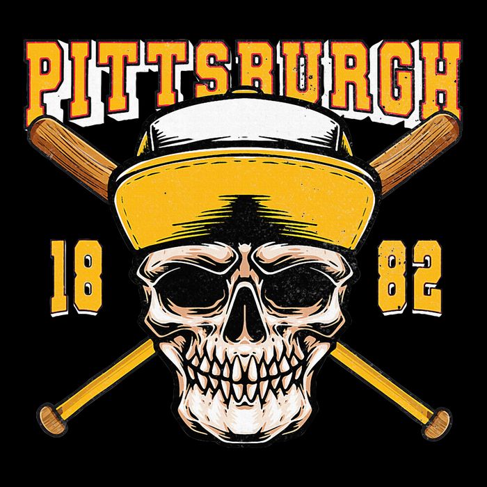 Pittsburgh Baseball Skyline Pennsylvania Player Coach Fan City Backpack