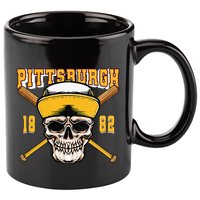 Pittsburgh Baseball Skyline Pennsylvania Player Coach Fan 11oz C Handle Ceramic Mug