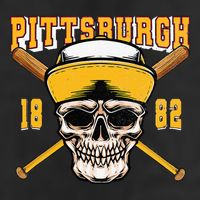 Pittsburgh Baseball Skyline Pennsylvania Player Coach Fan 11oz C Handle Ceramic Mug
