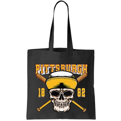 Pittsburgh Baseball Skyline Pennsylvania Player Coach Fan Bag