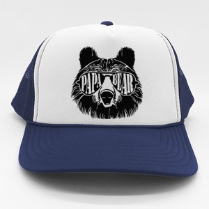 Papa Bear Sunglasses Fathers Day Dad Grandpa Trucker Hat