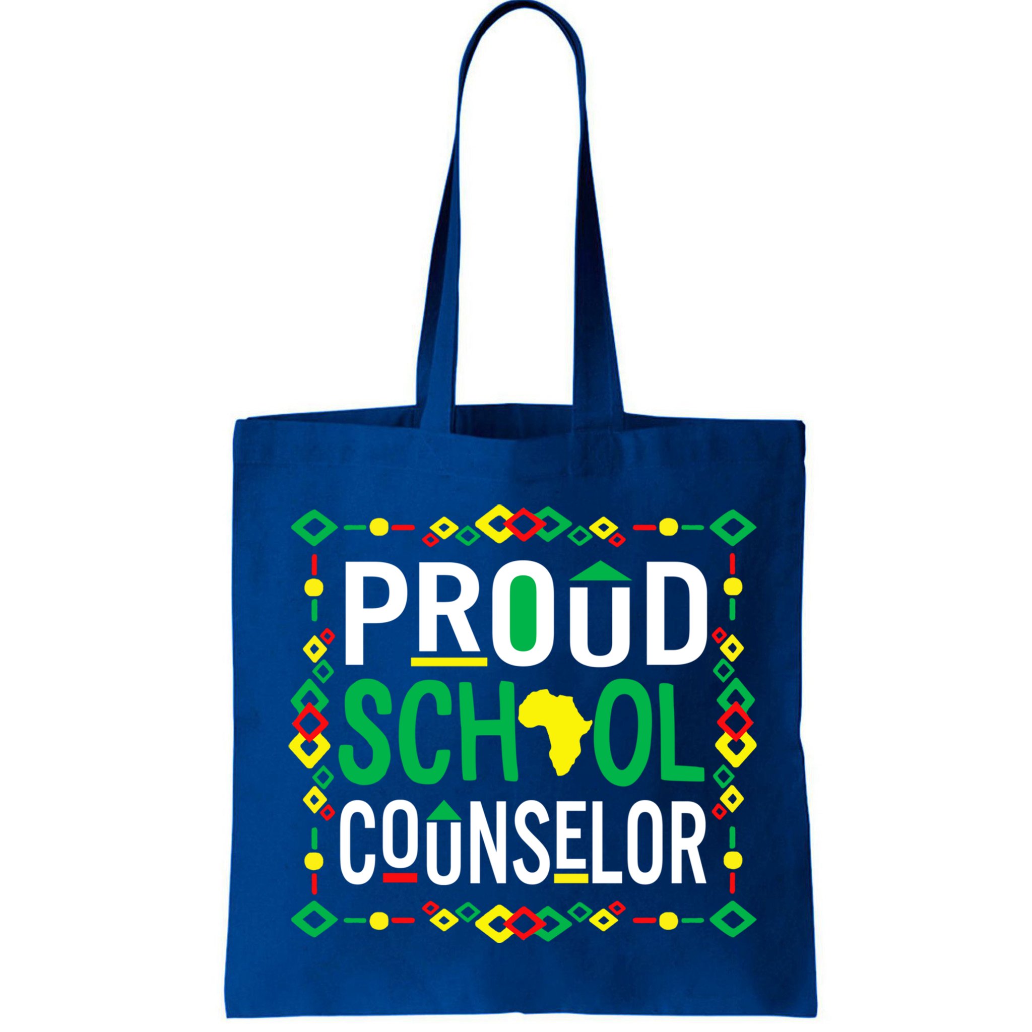 Proud Black School Counselor National School Counseling Week Funny Gift Bag