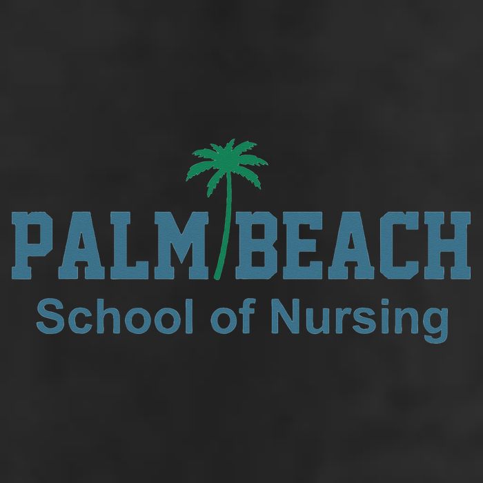 Palm Beach School Of Nursing funny teacher 7 Panel Mesh Trucker Snapback Hat