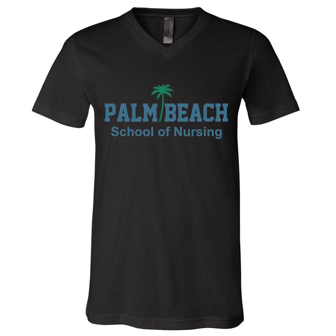 Palm Beach School Of Nursing funny teacher V-Neck T-Shirt