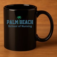 Palm Beach School Of Nursing funny teacher 11oz C Handle Ceramic Mug