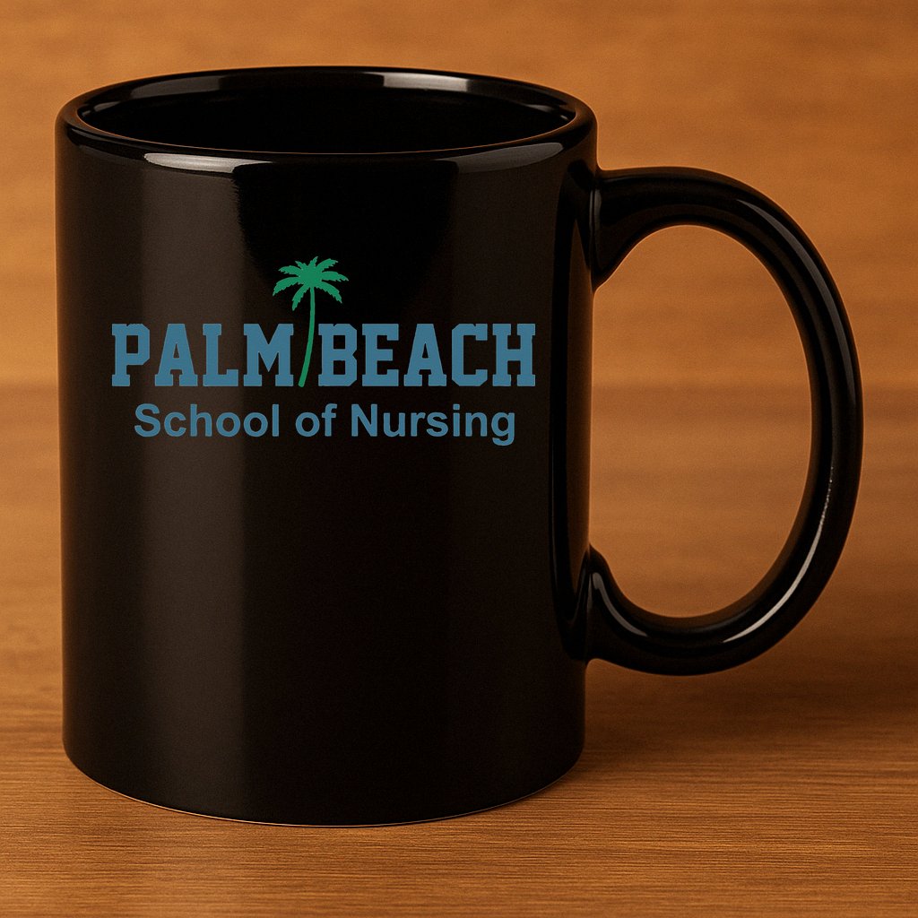Palm Beach School Of Nursing funny teacher 11oz C Handle Ceramic Mug