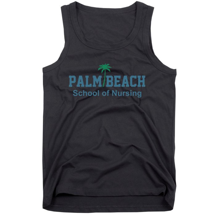 Palm Beach School Of Nursing funny teacher Tank Top