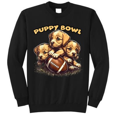 Puppy Bowl Sunday Funny Puppies Puppybowl Dog Fan Sweatshirt