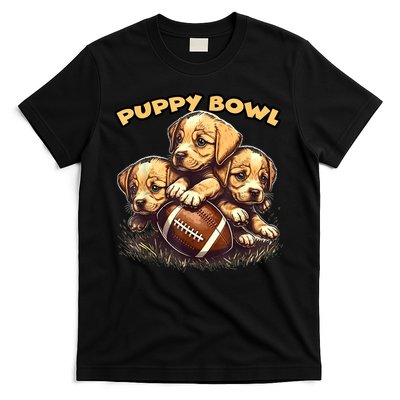 Puppy Bowl Sunday Funny Puppies Puppybowl Dog Fan T-Shirt