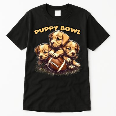Puppy Bowl Sunday Funny Puppies Puppybowl Dog Fan Tall T-Shirt