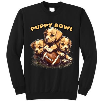 Puppy Bowl Sunday Funny Puppies Puppybowl Dog Fan Tall Sweatshirt