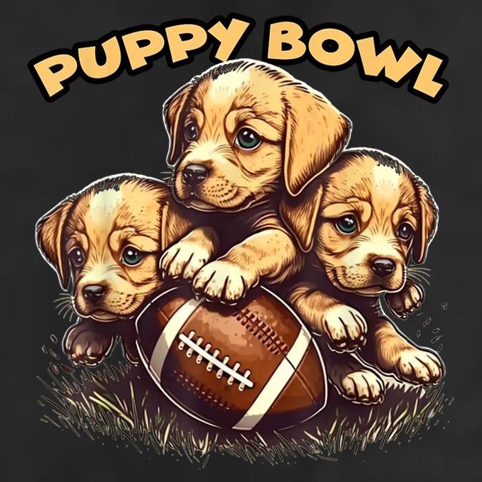 Puppy Bowl Sunday Funny Puppies Puppybowl Dog Fan Golf Towel