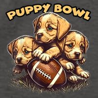 Puppy Bowl Sunday Funny Puppies Puppybowl Dog Fan Vector Backpack