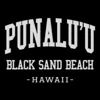 PunaluU Black Sand Beach Kona Stitched Big Island Of Hawaii Cooling Performance Crew T-Shirt