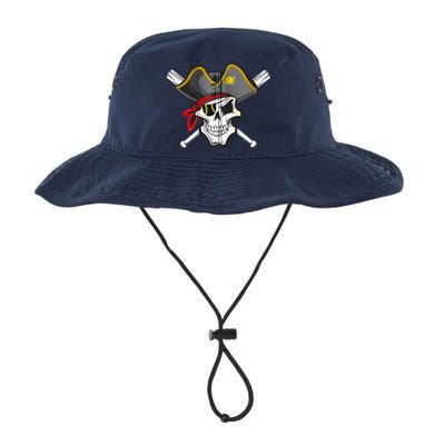 Pirate Baseball Skull Fans Of Pittsburgh Zip Hoodie Legacy Cool Fit Booney Bucket Hat