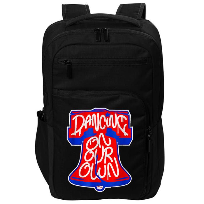 Philadelphia Baseball Shirt Philly Dancing On My Own Impact Tech Backpack