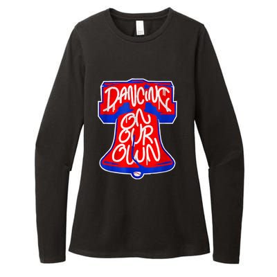 Philadelphia Baseball Shirt Philly Dancing On My Own Womens CVC Long Sleeve Shirt