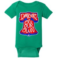 Philadelphia Baseball Shirt Philly Dancing On My Own Baby Bodysuit