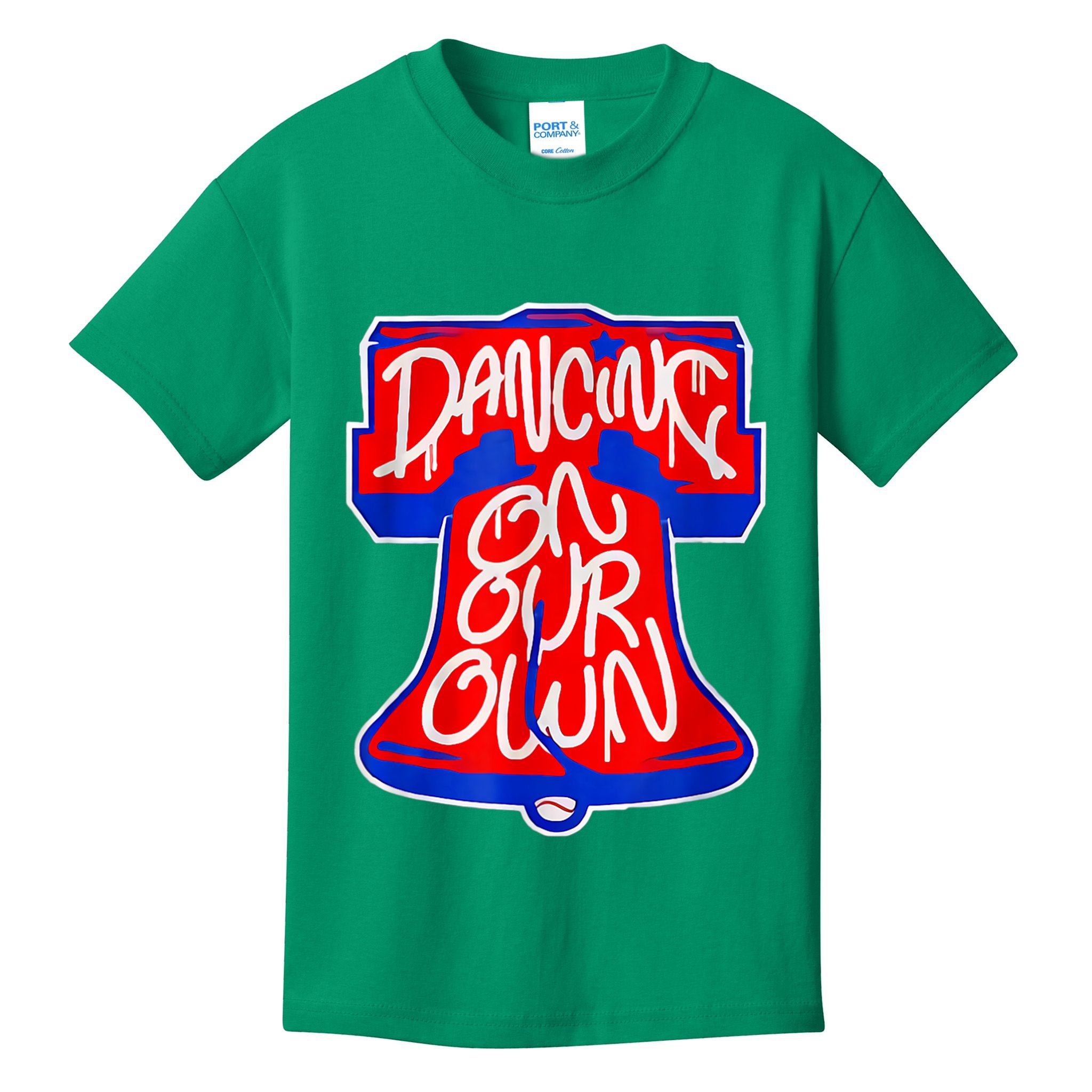 Philadelphia Baseball Shirt Philly Dancing On My Own Kids T-Shirt