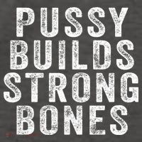 Pussy Builds Strong Bones Vector Backpack