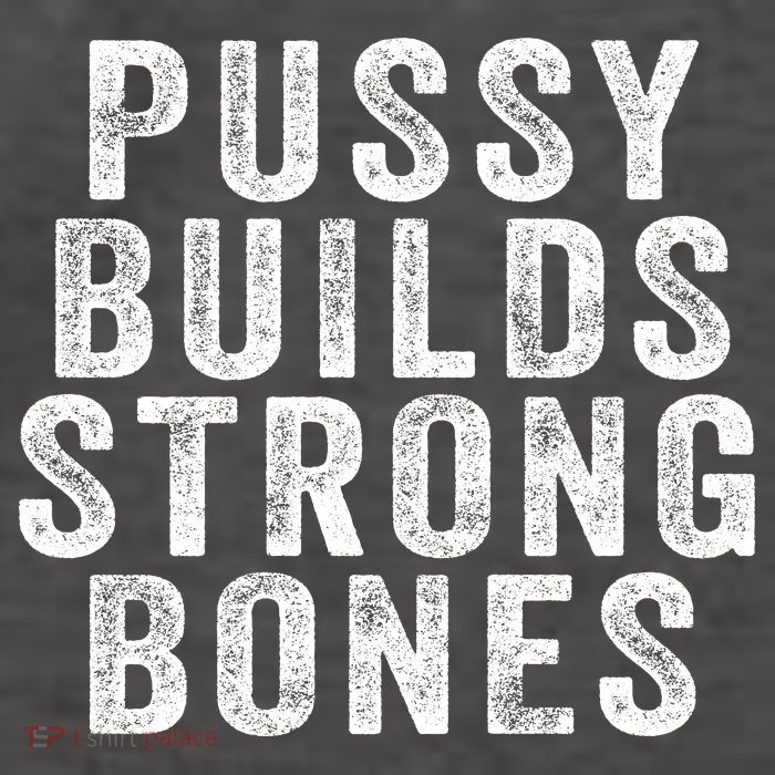 Pussy Builds Strong Bones Vector Backpack
