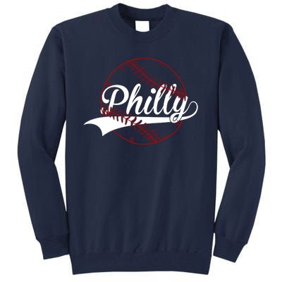 Philly Baseball Sport Lover Tall Sweatshirt