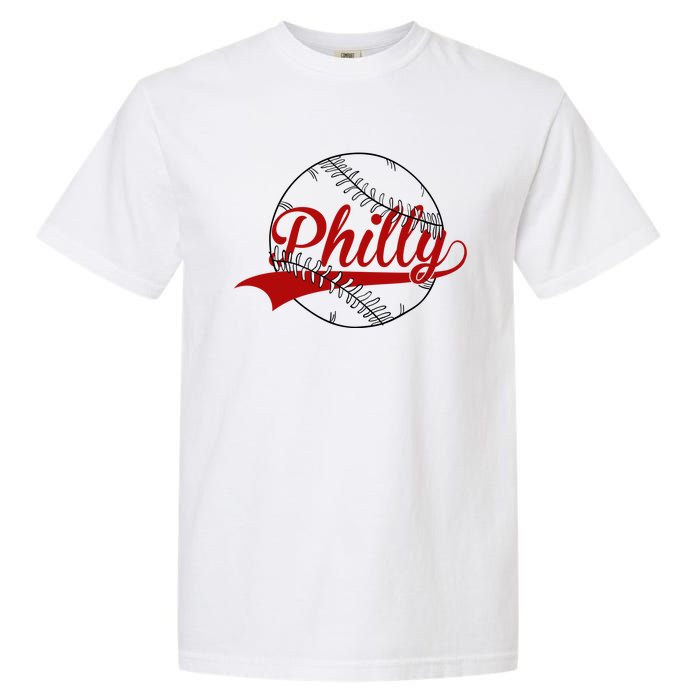 Philly Baseball Sport Lover Garment-Dyed Heavyweight T-Shirt