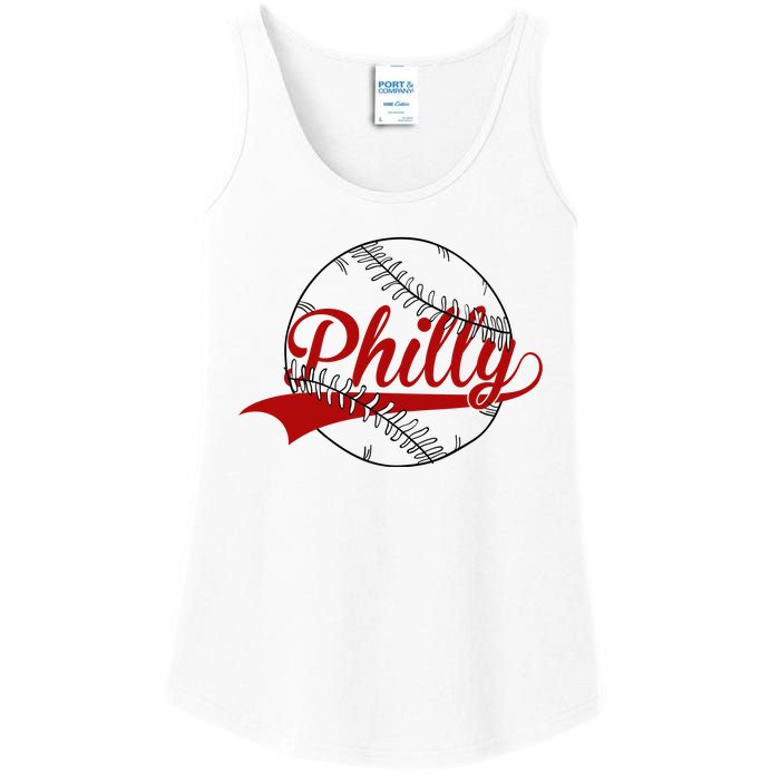 Philly Baseball Sport Lover Ladies Essential Tank