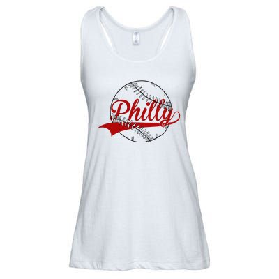 Philly Baseball Sport Lover Ladies Essential Flowy Tank