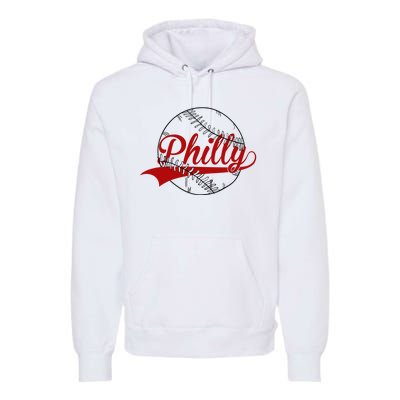 Philly Baseball Sport Lover Premium Hoodie