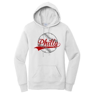 Philly Baseball Sport Lover Women's Pullover Hoodie