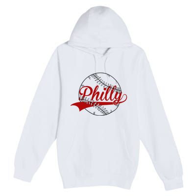 Philly Baseball Sport Lover Premium Pullover Hoodie