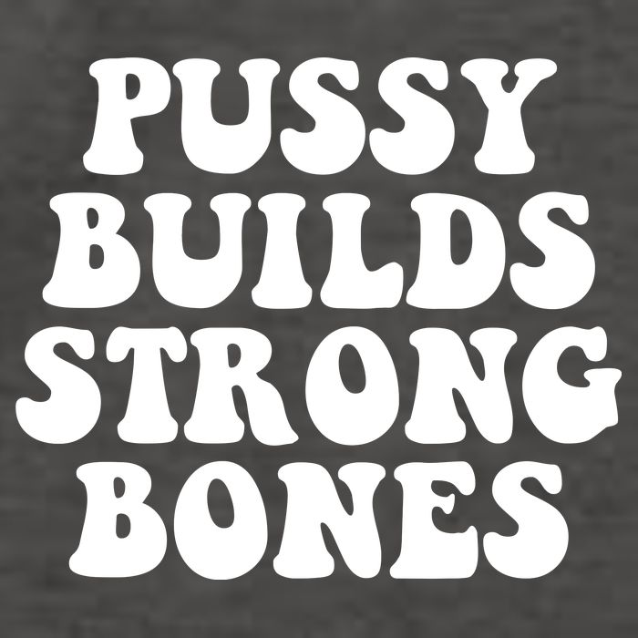 Pussy Builds Strong Bones Vector Backpack
