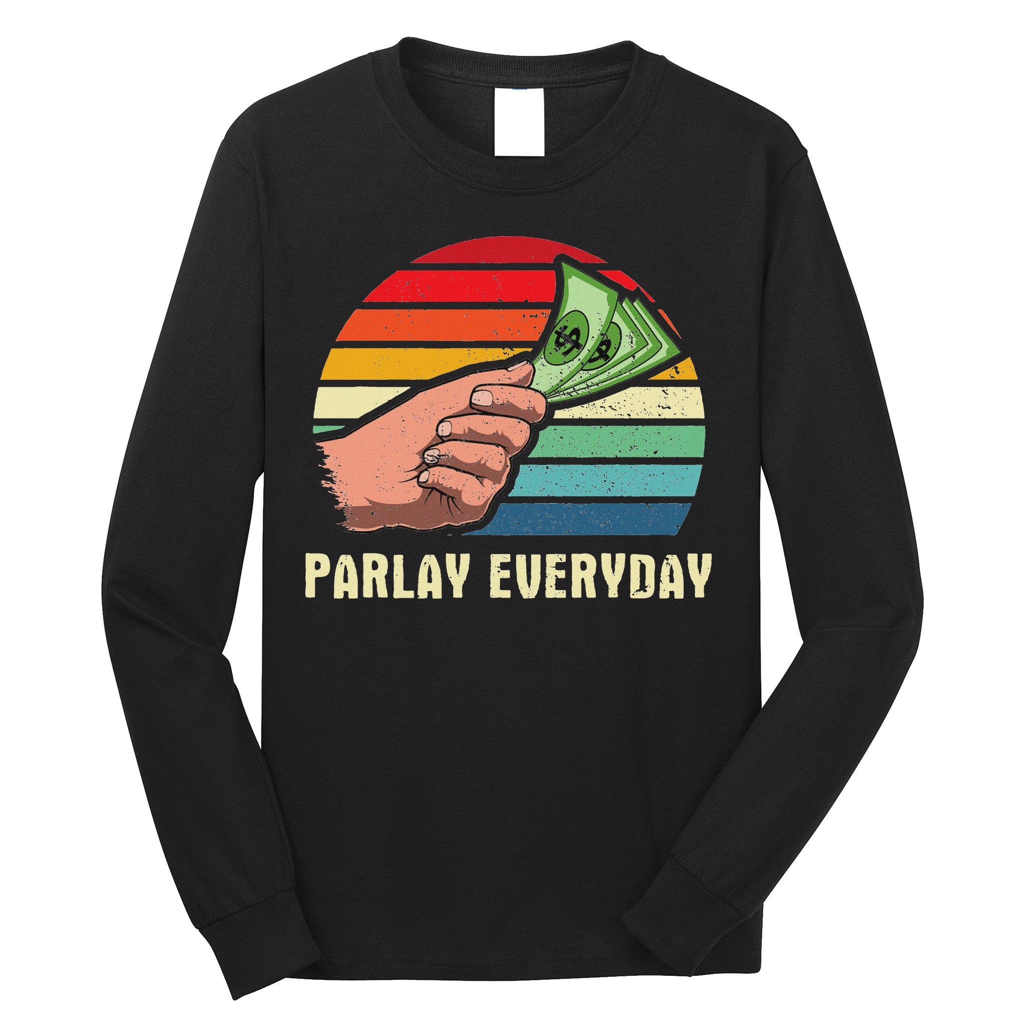 Parlay Betting Sports Betting Draft Picks Fantasy Football Long Sleeve Shirt