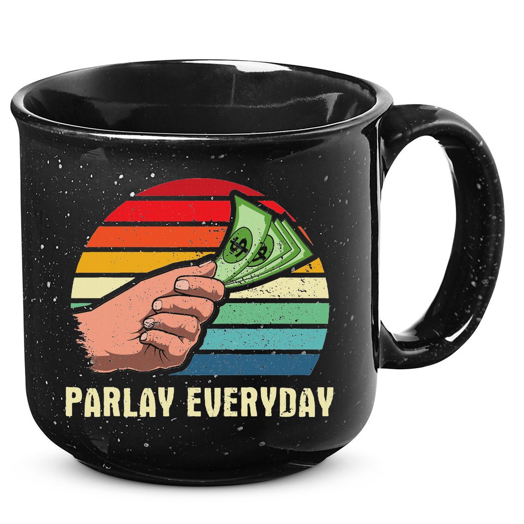 Parlay Betting Sports Betting Draft Picks Fantasy Football 15oz Campfire Ceramic Mug