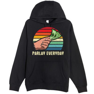 Parlay Betting Sports Betting Draft Picks Fantasy Football Premium Pullover Hoodie