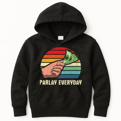 Parlay Betting Sports Betting Draft Picks Fantasy Football Kids Hoodie